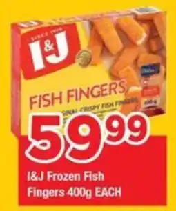OK Grocer I&J Frozen Fish Fingers offer