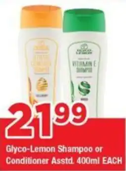 OK Grocer Glyco-Lemon Shampoo or Conditioner offer