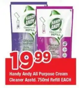 OK Grocer Handy Andy All Purpose Cream Cleaner Refill offer