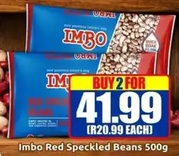 Three Star Cash and Carry Imbo Red Speckled Beans offer