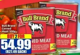 Three Star Cash and Carry Bull Brand Corned Meat offer