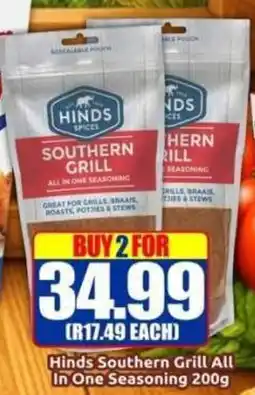 Three Star Cash and Carry Hinds Southern Grill All In One Seasoning offer