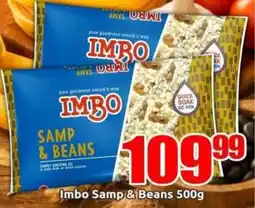 Three Star Cash and Carry Imbo Samp & Beans offer