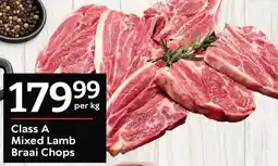 Oxford Freshmarket Class A Mixed Lamb Braai Chops offer