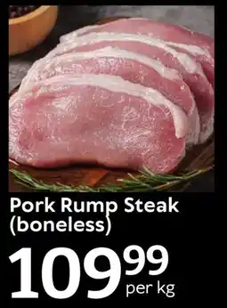 Oxford Freshmarket Pork Rump Steak offer