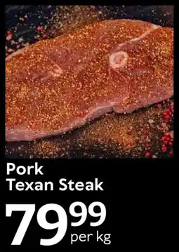 Oxford Freshmarket Pork Texan Steak offer