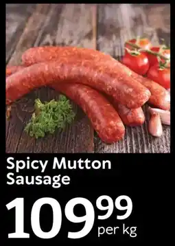 Oxford Freshmarket Spicy Mutton Sausage offer