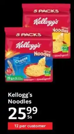 Oxford Freshmarket Kellogg's Noodles offer