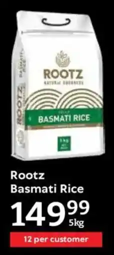 Oxford Freshmarket Rootz Basmati Rice offer