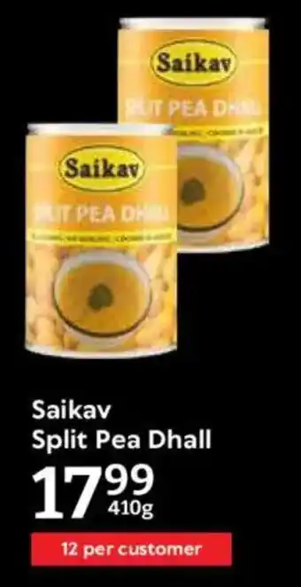 Oxford Freshmarket Saikav Split Pea Dhall offer