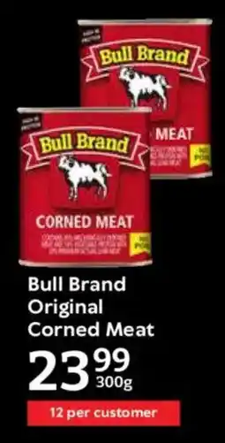 Oxford Freshmarket Bull Brand Original Corned Meat offer