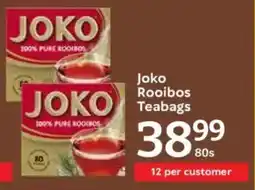 Oxford Freshmarket Joko Rooibos Teabags offer