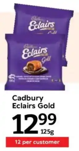 Oxford Freshmarket Cadbury Eclairs Gold offer