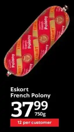 Oxford Freshmarket Eskort French Polony offer