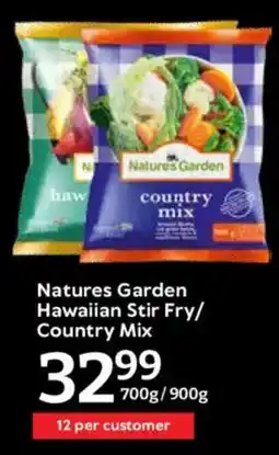 Oxford Freshmarket Natures Garden Hawaiian Stir Fry/ Country Mix offer