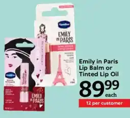 Oxford Freshmarket Emily in Paris Lip Balm or Tinted Lip Oil offer