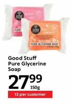 Oxford Freshmarket Good Stuff Pure Glycerine Soap offer