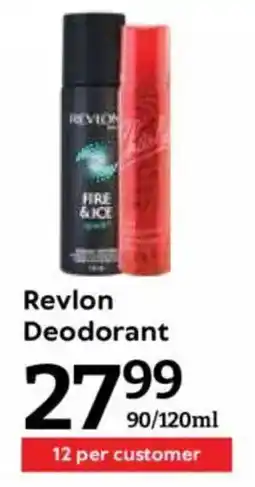 Oxford Freshmarket Revlon Deodorant offer