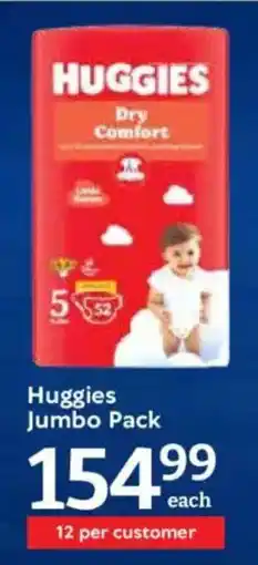 Oxford Freshmarket Huggies Jumbo Pack offer
