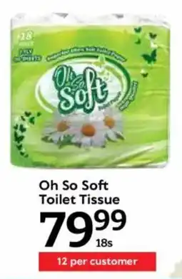 Oxford Freshmarket Oh So Soft Toilet Tissue offer
