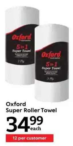 Oxford Freshmarket Oxford Super Roller Towel offer