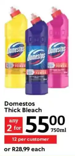 Oxford Freshmarket Domestos Thick Bleach offer