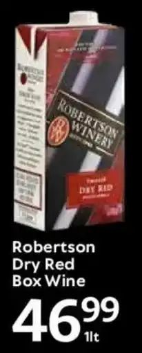 Oxford Freshmarket Robertson Dry Red Box Wine offer