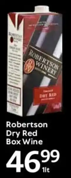 Oxford Freshmarket Robertson Dry Red Box Wine offer