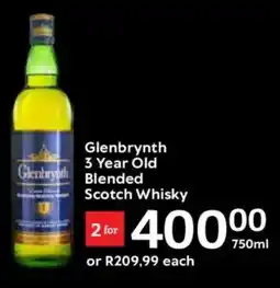 Oxford Freshmarket Glenbrynth 3 Year Old Blended Scotch Whisky offer