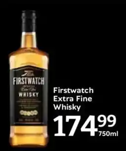 Oxford Freshmarket Firstwatch Extra Fine Whisky offer