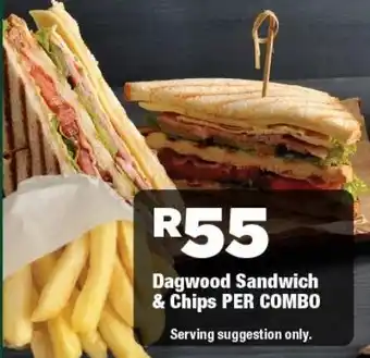 OK Foods Dagwood Sandwich & Chips offer