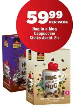 OK Foods Hug in a Mug Cappuccino Sticks offer