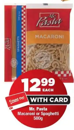 OK Foods Mr. Pasta Macaroni or Spaghetti offer