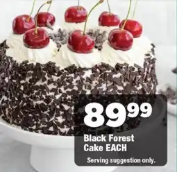 OK Foods Black Forest Cake offer