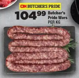 OK Foods Butcher's Pride Wors offer