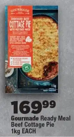 OK Foods Gourmade Ready Meal Beef Cottage Pie offer