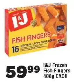 OK Foods I&J Frozen Fish Fingers offer