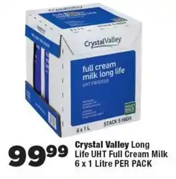 OK Foods Crystal Valley Long Life UHT Full Cream Milk offer
