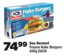 OK Foods Sea Harvest Frozen Hake Burgers offer