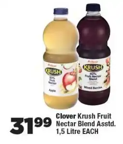 OK Foods Clover Krush Fruit Nectar Blend offer