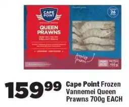 OK Foods Cape Point Frozen Vannemei Queen Prawns offer