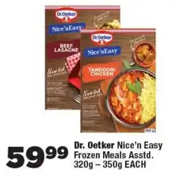 OK Foods Dr. Oetker Nice'n Easy Frozen Meals offer