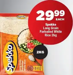 OK Foods Spekko Long Grain Parboiled White Rice offer