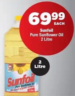 OK Foods Sunfoil Pure Sunflower Oil offer