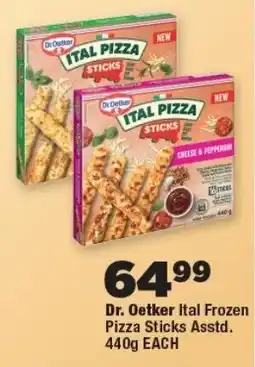 OK Foods Dr. Oetker Ital Frozen Pizza Sticks offer
