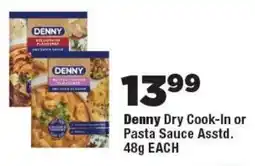 OK Foods Denny Dry Cook-In or Pasta Sauce offer