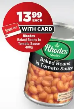 OK Foods Rhodes Baked Beans in Tomato Sauce offer