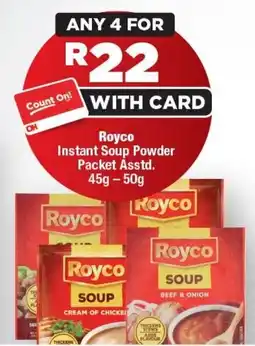 OK Foods Royco Instant Soup Powder Packet offer