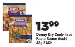 OK Foods Denny Dry Cook-In or Pasta Sauce offer