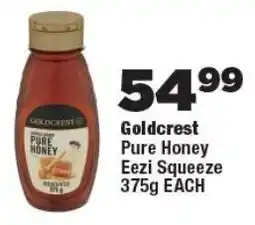 OK Foods Goldcrest Pure Honey Eezi Squeeze offer